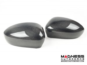 FIAT 500 Mirror Covers - Carbon Fiber - Feroce